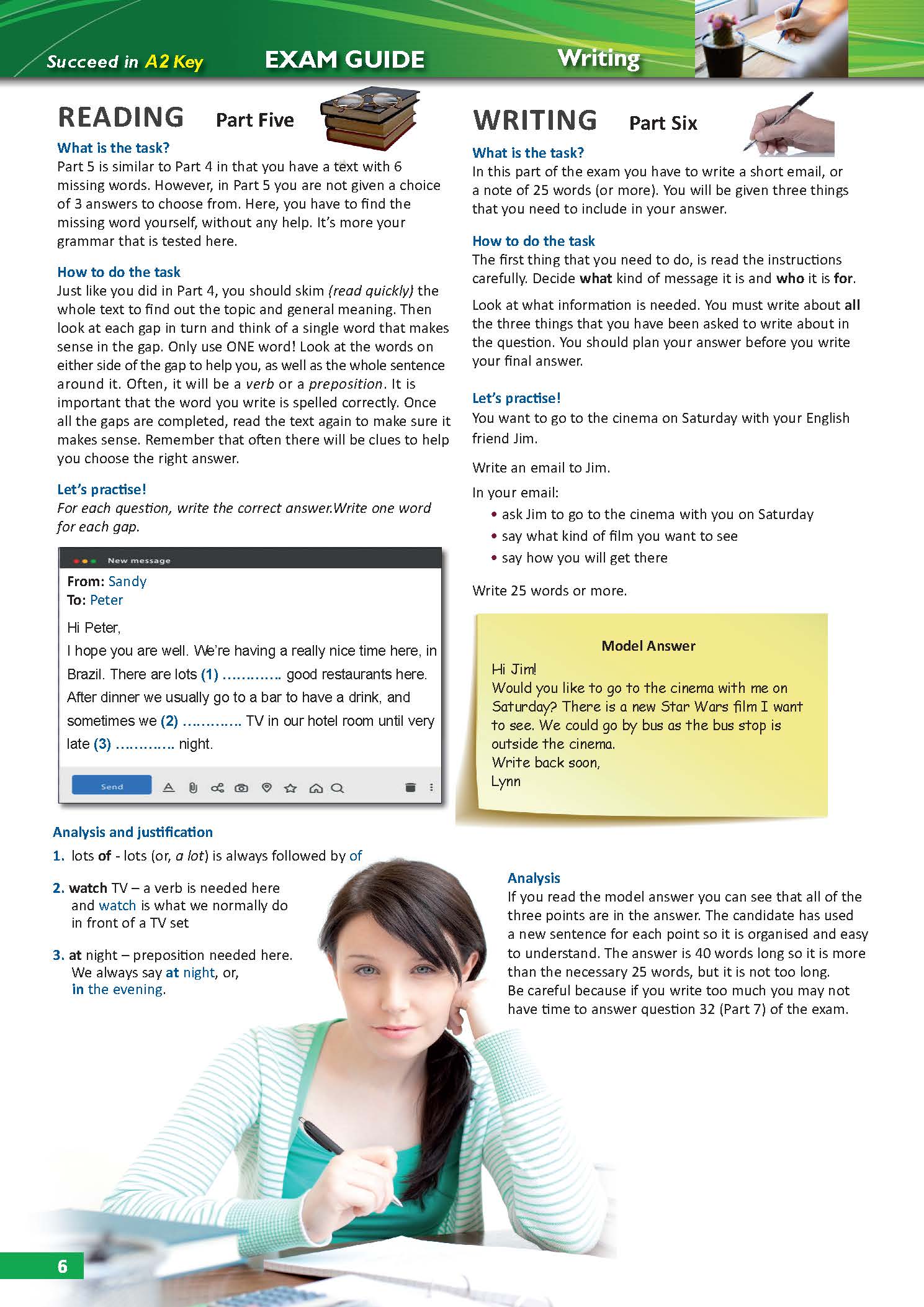 A2 Key 1 with 6 Complete Practice Tests - New Format 2020