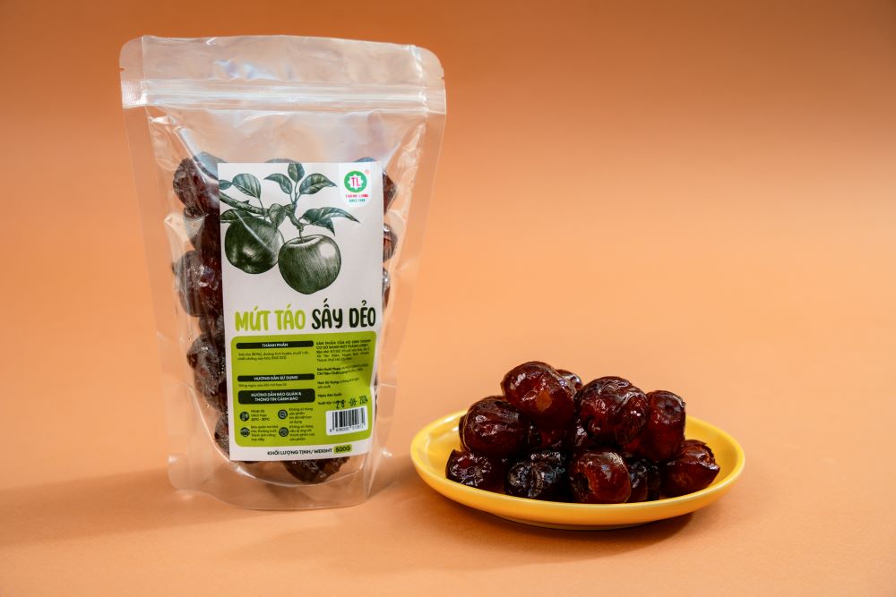 MỨT TÁO SẤY DẺO THÀNH LONG 200G - VIỆT NAM