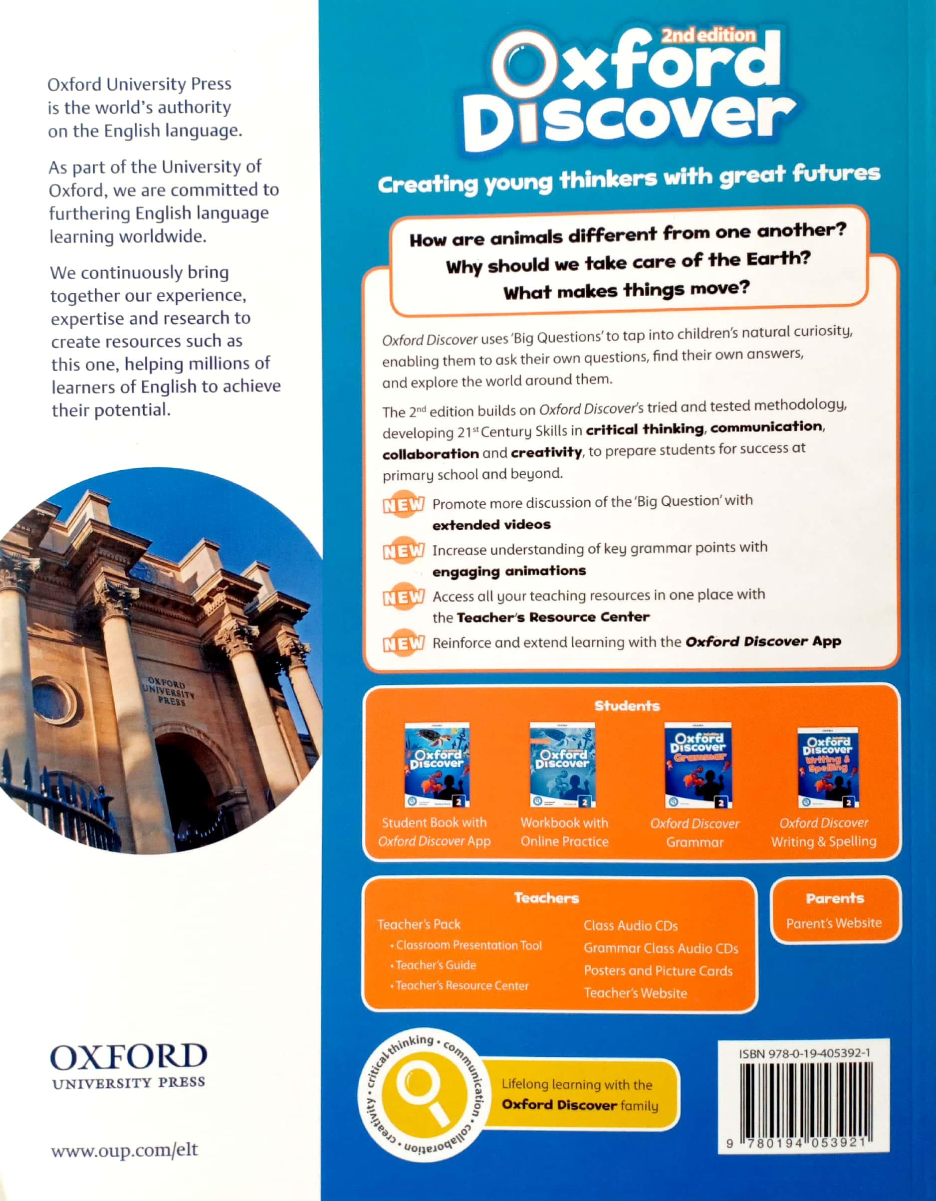Oxford Discover: Level 2: Workbook With Online Practice - 2nd Edition