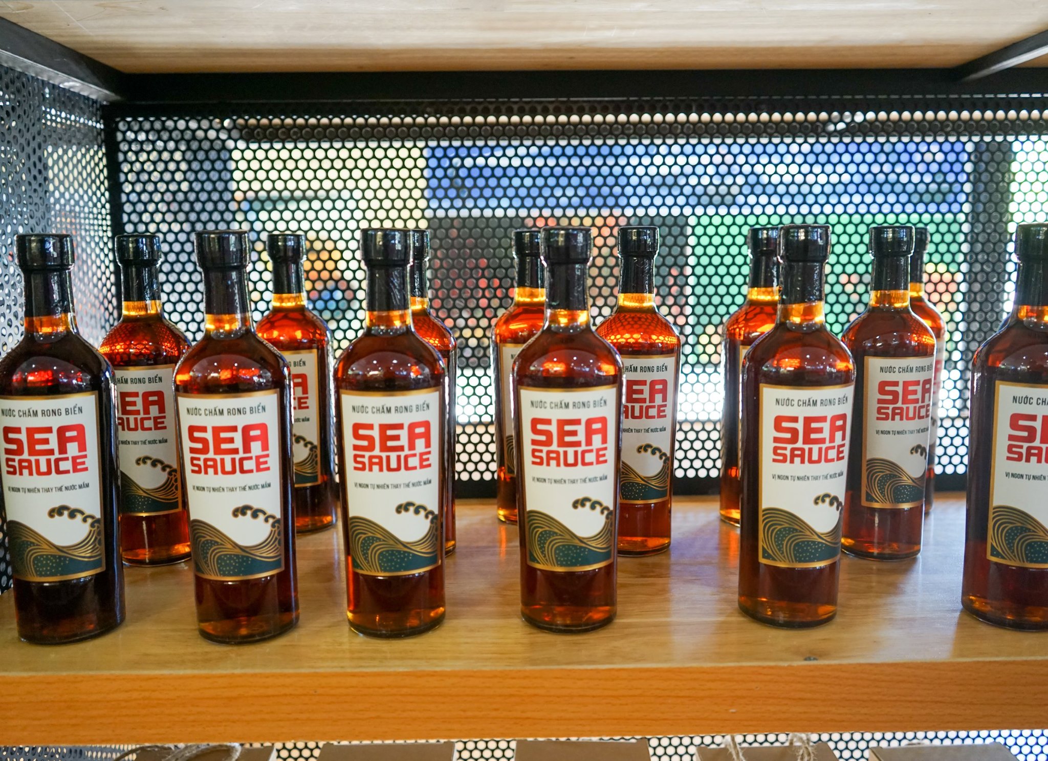 Nước chấm Rong Biển Làng Chài Xưa Sea Sauce chai thủy tinh 500ml/chai Làng Chài Xưa - Chay mặn đều dùng được
