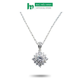 Dây Chuyền Vòng Cổ Bạc 925 Cao Cấp Mix Đá CZ Chống Xước Sang Trọng Sáng Đẹp BẠC HIỂU MINH DMD453