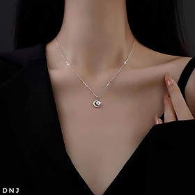 Dây chuyền nữ thời trang chất liệu bạc s925 MS080c