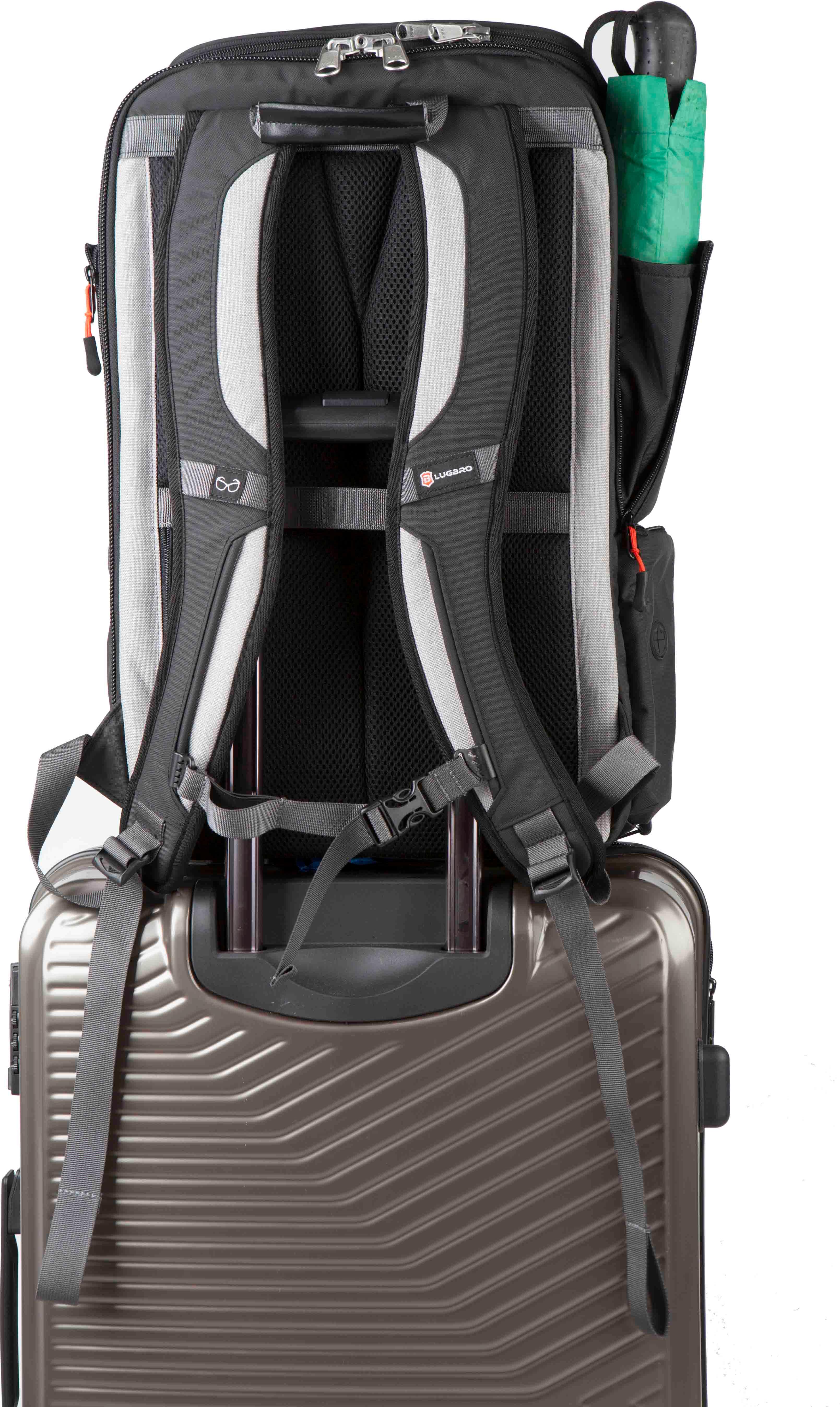 Balo LUGBRO GAMING (RÊU - XÁM 840D)