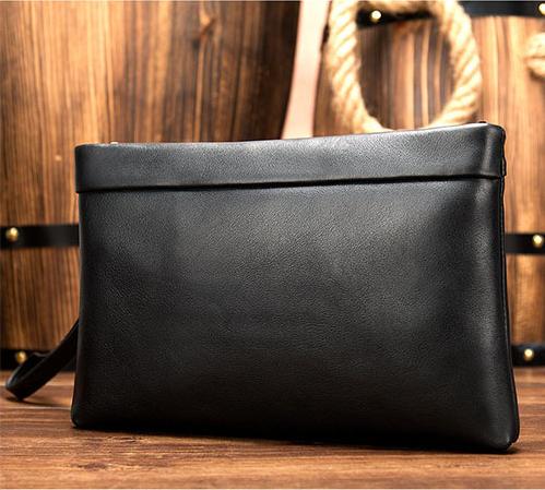 Ví nam cầm tay MARRANT - BHM9806 Clutch da cầm tay, da bò thật, vừa ipad mini. Hàng chính hãng.