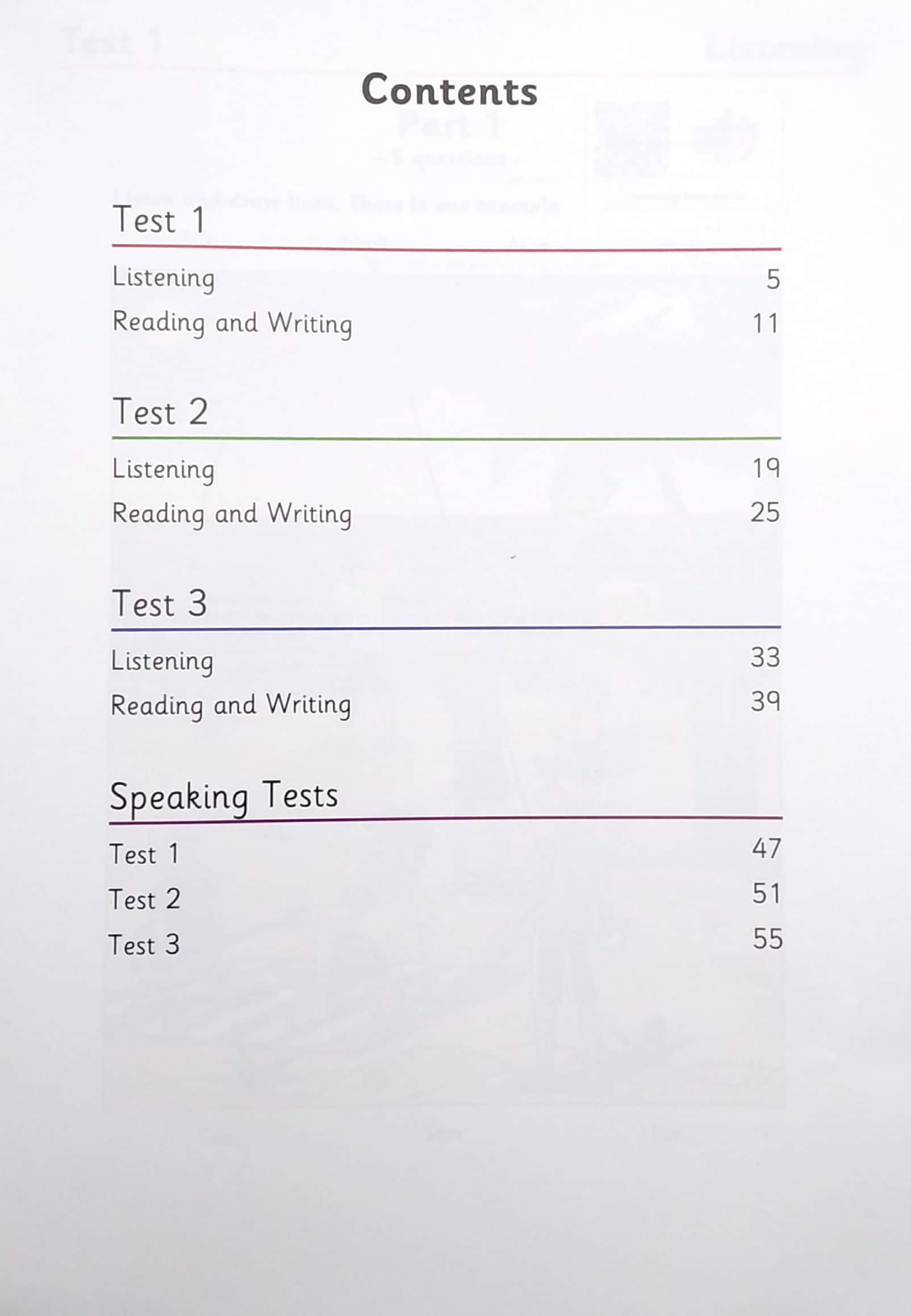 Pre A1 Starters 4 Authentic Practice Tests: Student