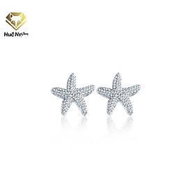 Bông tai bạc 925 Huệ Ngân - Sao biển RYE140982