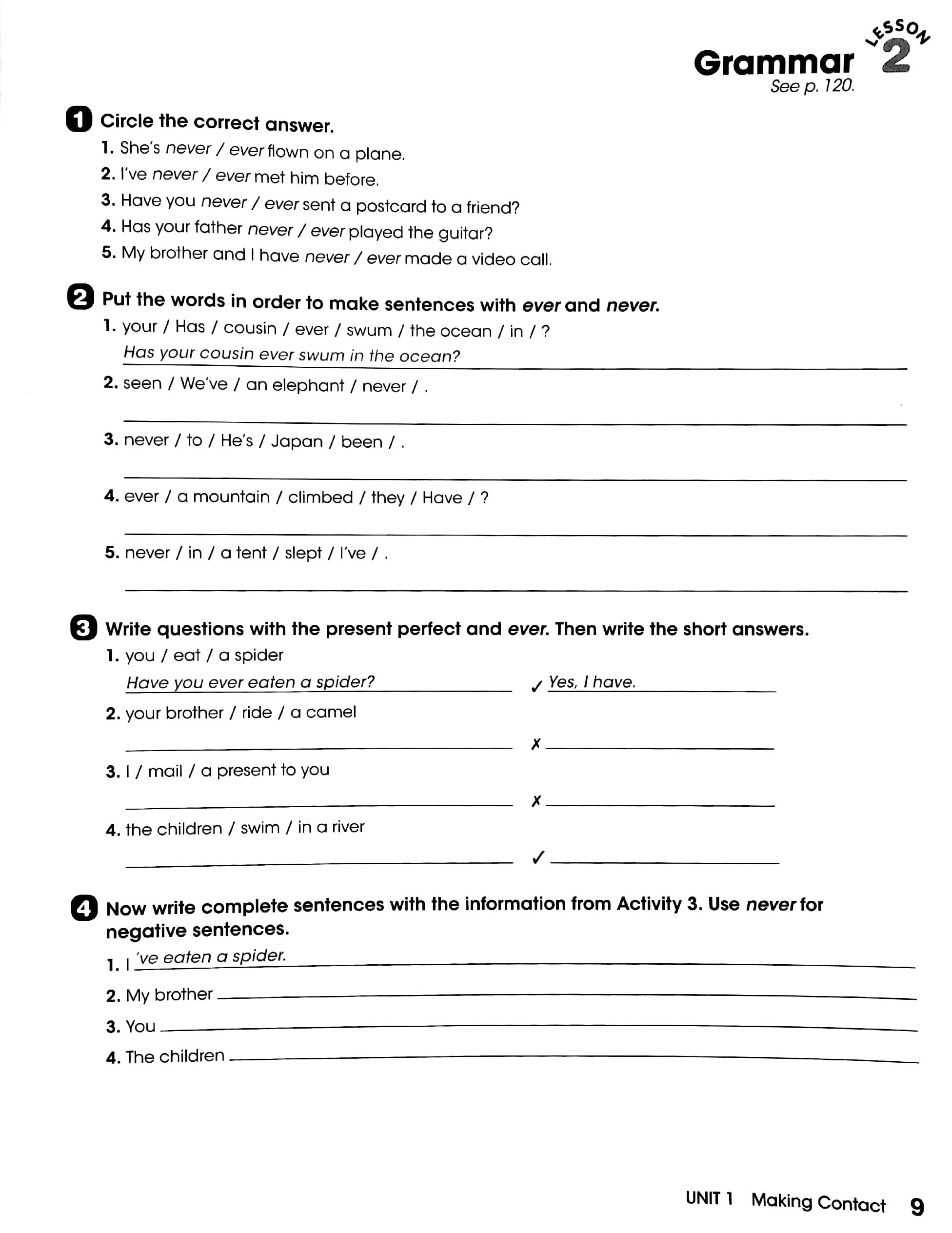 Look 5: Workbook With Online Practice