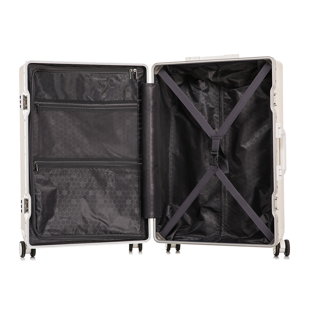 Vali Khung Nhôm Khóa Sập Thời Trang NiceVilla Size 20 inch & 24 inch