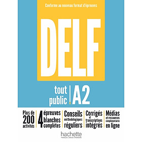 Sách ôn thi DELF trình độ A2- DELF TOUT PUBLIC - NOUVEAU FORMAT D