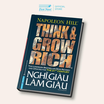 Sách - Nghĩ Giàu và Làm Giàu - Bìa Cứng - First News
