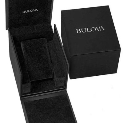 Đồng Hồ Nữ Bulova Đính Kim Cương Dây Thép Không Gỉ 98P141 - Mặt Xà Cừ