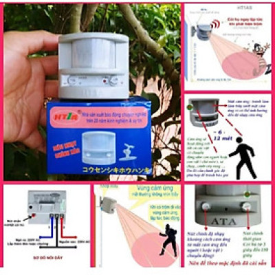 BỘ BÁO ĐỘNG CHỐNG TRỘM CẮP HỒNG NGOẠI THÔNG MINH BẢO VỆ TÀI SẢN NGÔI NHÀ BẠN AN TOÀN HÀNG CHUẨN