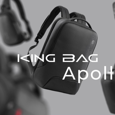 Balo Laptop 15.6 Inch KINGBAG APOLLO Cao Cấp, Bền Bỉ - Hàng Chính Hãng