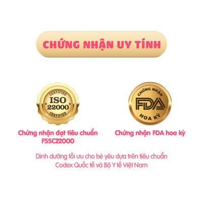Combo 2 hộp sữa Morinaga Số 1 dạng thanh - Hagukumi (130g) - 10 thanh / hộp (0 - 6 tháng)
