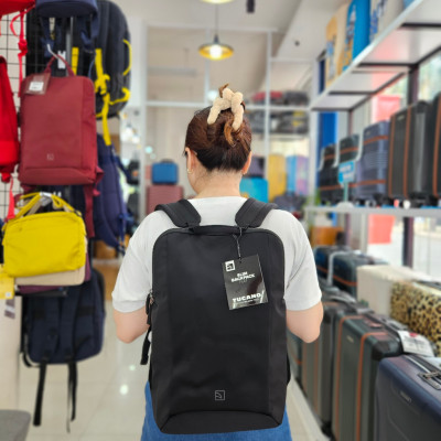 Balo laptop Tucano Flat 13 inch, thương hiệu Ý, bảo hành 2 năm