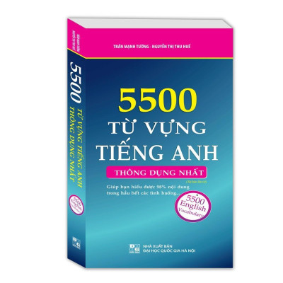Sách - 3500 Từ Vựng Tiếng Anh Theo Chủ Đề + 5500 Từ Vựng Tiếng Anh Thông Dụng Nhất - Bản Trắng Đen - Minh Thắng