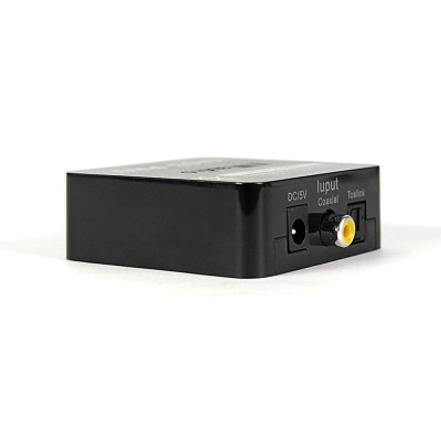 Bộ chuyển âm thanh TV 4K quang optical sang audio AV ra amply + Cáp optical KA03 Bộ Chuyển Quang Âm Thanh Từ Digital Sang Analog Âm Thanh Lớn Tặng Kèm Dây AV - Hàng chính hãng