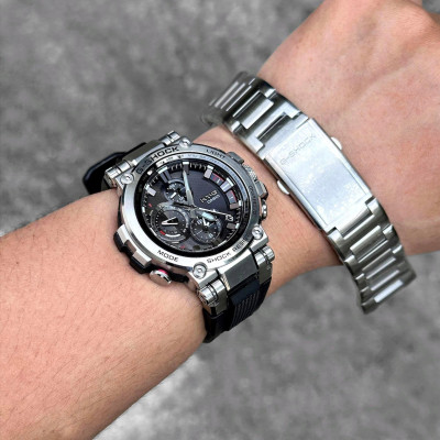Đồng Hồ Nam Dây Nhựa G-SHOCK MTG-B1000-1A KÍNH SAPHIRE | NĂNG LƯỢNG MẶT TRỜI | MTG-B1000-1ADR