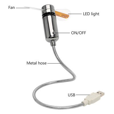 Quạt mini Cầm Tay dc 5v Bằng Kim Loại Hiển Thị Đồng Hồ Đèn led Hiển Thị Thời Gian Thực đồng hồ quạt thông minh.