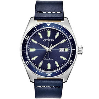 Đồng Hồ Nam Citizen Dây Da AW1591-01L - Mặt Xanh