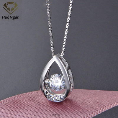 Dây chuyền bạc Huệ Ngân - Giọt sương long lanh PP1762