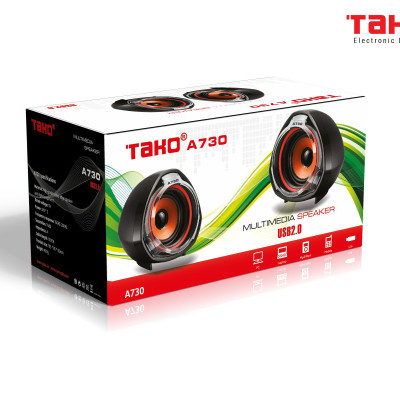Loa Vi Tính 2.0 TAKO A730 - Hàng Chính Hãng