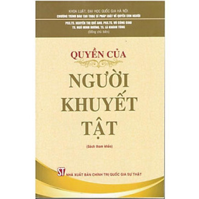 Sách - Quyền Của Người Khuyết Tật (Sách Tham Khảo) - NXB Chính Trị Quốc Gia