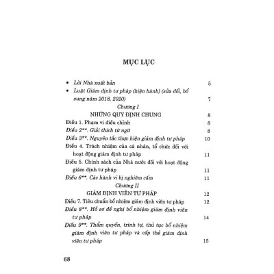 Sách - Luật Giám Định Tư Pháp (Hiện Hành) (Sửa Đổi, Bổ Sung Năm 2018, 2020) - NXB Chính Trị Quốc Gia