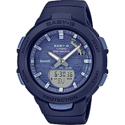 Đồng hồ Nữ Casio BSA-B100 thể thao G SQUAD, kết nối thông minh