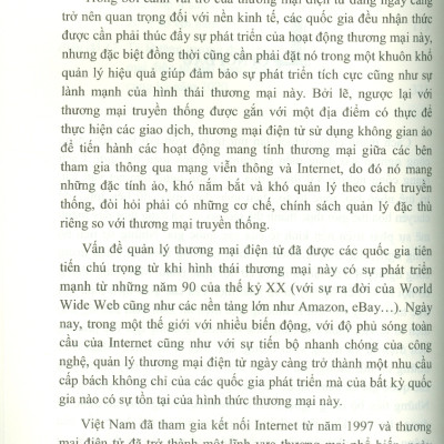Quản Lý Thương Mại Điện Tử Ở Việt Nam Trong Bối Cảnh Mới (Sách chuyên khảo) - Viện Hàn lâm Khoa học Xã hội Việt Nam - Viện Kinh tế Việt Nam TS. Vũ Hoàng Linh chủ biên
