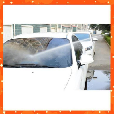 Bộ dây tăng áp 3 lần vòi xịt nước rửa xe, tưới cây loại 15m (cút nhựa nối nhựa đen 713-2) 206843