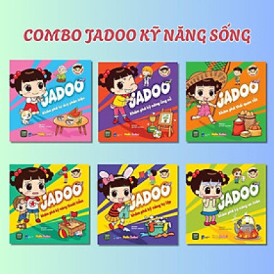 Sách - Combo 6 cuốn Jadoo Kỹ Năng Sống - 1980 Books