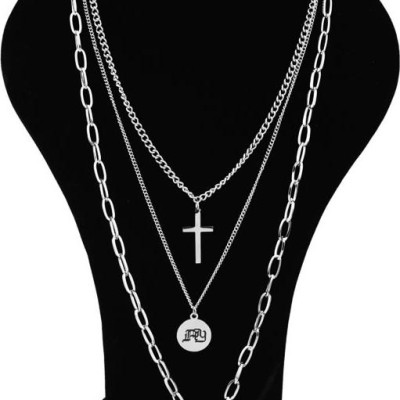 Dây chuyền thánh giá, titan không rỉ, unisex
