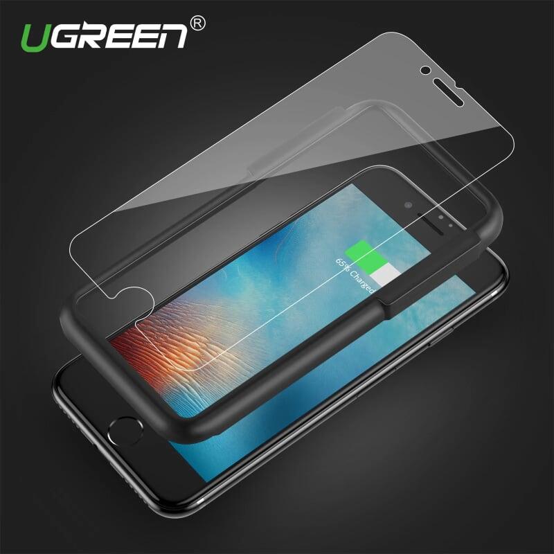Ugreen UG50947LP171TK cho iPhone 6 Plus + 7 Plus Miếng dàn cường lực độ cứng chuẩn 9H - HÀNG CHÍNH HÃNG