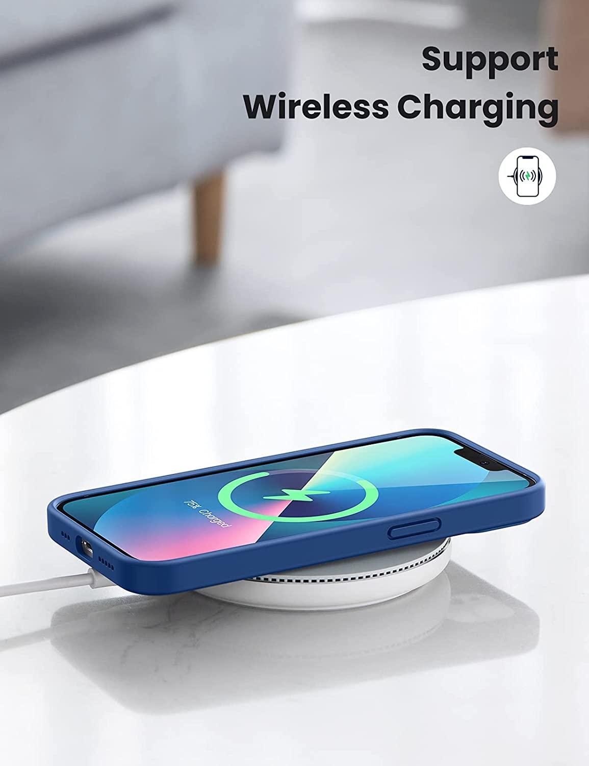 Ugreen UG80676LP545TK Navy Blue Silicone Ốp Lưng Iphone 13 Pro 6.1inch - HÀNG CHÍNH HÃNG