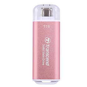 Ổ Cứng Di Động SSD Siêu nhỏ Transcend ESD300 1TB USB 3.2 Gen2x1 Type-C TS1TESD300 - Hàng Chính Hãng