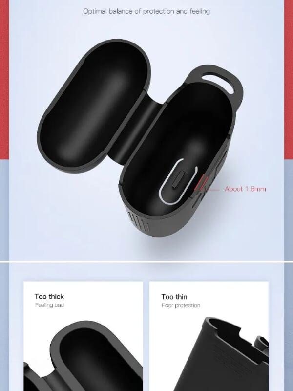 Ugreen UG50892LP170TK Màu Đỏ Hộp bảo vệ Silicone cho Airpods - HÀNG CHÍNH HÃNG