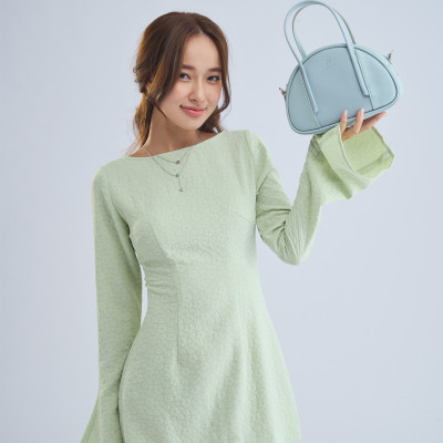 Túi Yuumy ( Thời trang nữ dáng hến dễ thương size 21 - Túi đeo chéo da Seasand YN233 )
