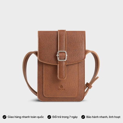 Túi Yuumy ( Thời trang nữ mini đựng điện thoại - Túi đeo chéo da Bergen YN248 )