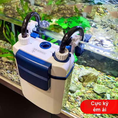 Lọc treo Sunsun YBG 300, 400, 500, 600 hút váng xoay lọc mini bể cá tép thủy sinh