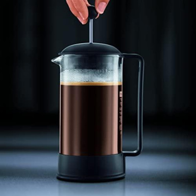 Bình pha trà, cà phê kiểu Pháp Bodum Brazil 1L-1548-01, xuất xứ Bồ Đào Nha