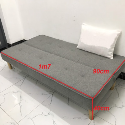 Bộ sofa bed 1m7x90 sofa giường phòng khách sivali4 sopha salon