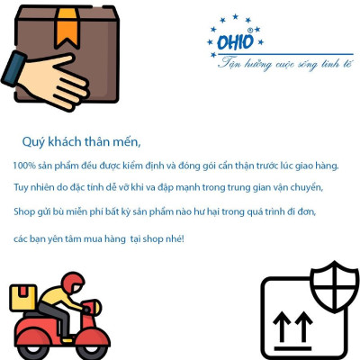 Gạt Tàn Vuông Sứ Trắng OHIO