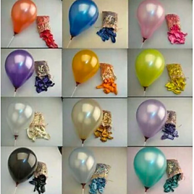 Bóng Nhũ 100 quả Hàng Đẹp 10" (Loại 1)