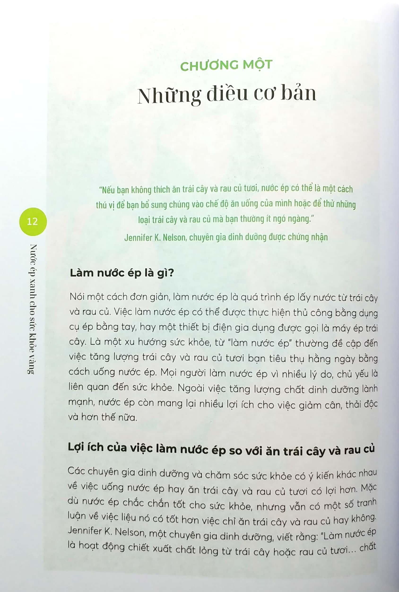 Juice - Nước Ép Xanh Cho Sức Khỏe Vàng