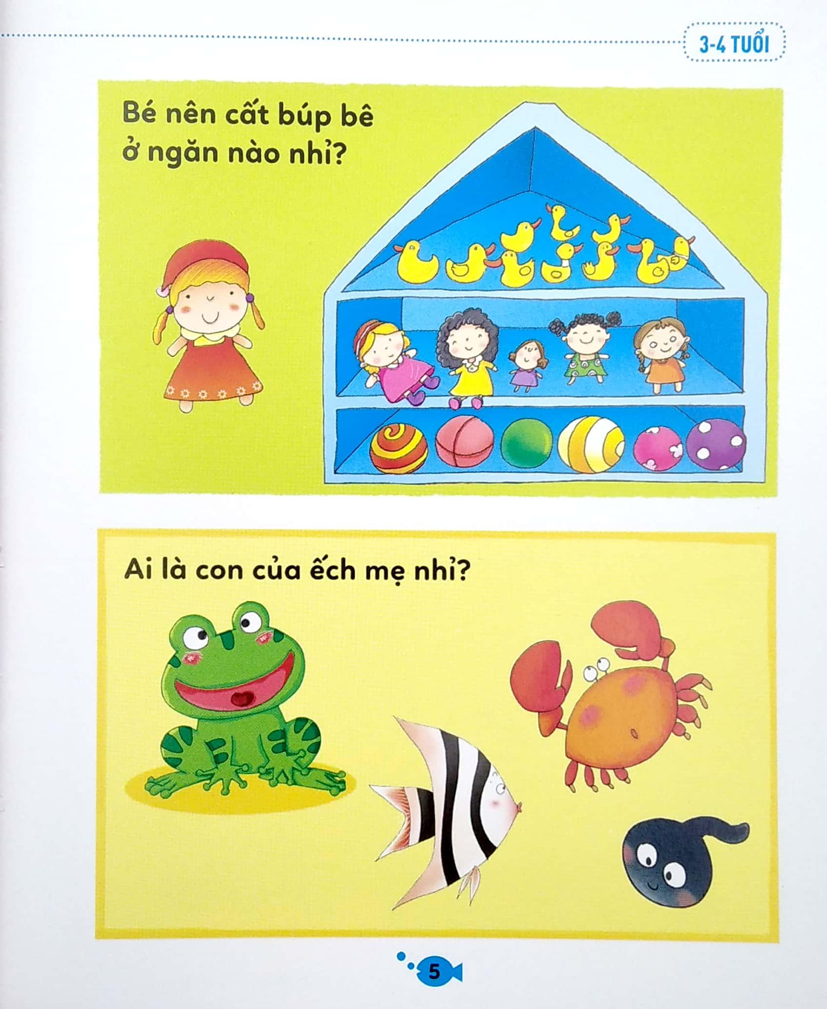 Mẹ Hỏi Bé Trả Lời - Hỏi Đáp Rèn Trí Thông Minh - 3-4 Tuổi