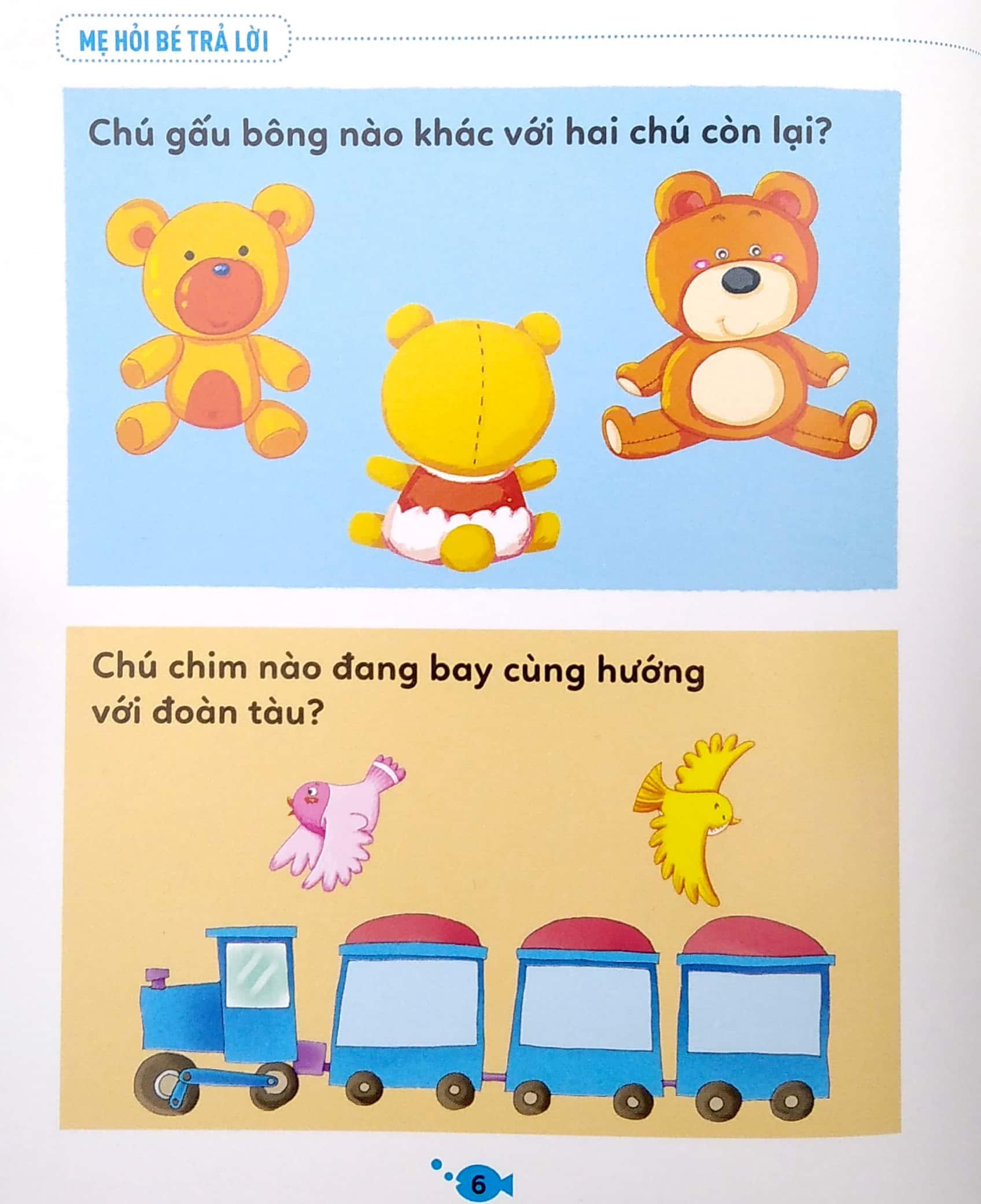 Mẹ Hỏi Bé Trả Lời - Hỏi Đáp Rèn Trí Thông Minh - 3-4 Tuổi