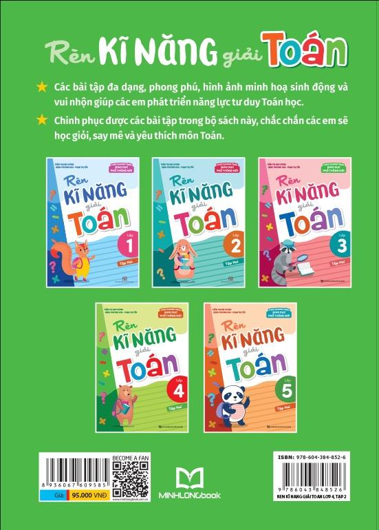 Rèn Kĩ Năng Giải Toán Lớp 4 - Tập 2 (Theo Chương Trình Giáo Dục Phổ Thông Mới)