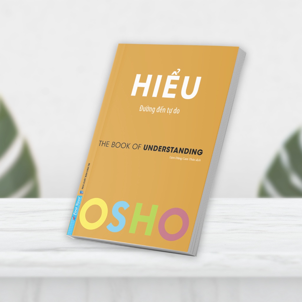 Sách - Combo OSHO Cảm Xúc + OSHO Yêu + OSHO Hiểu ( 3 Cuốn)- First News