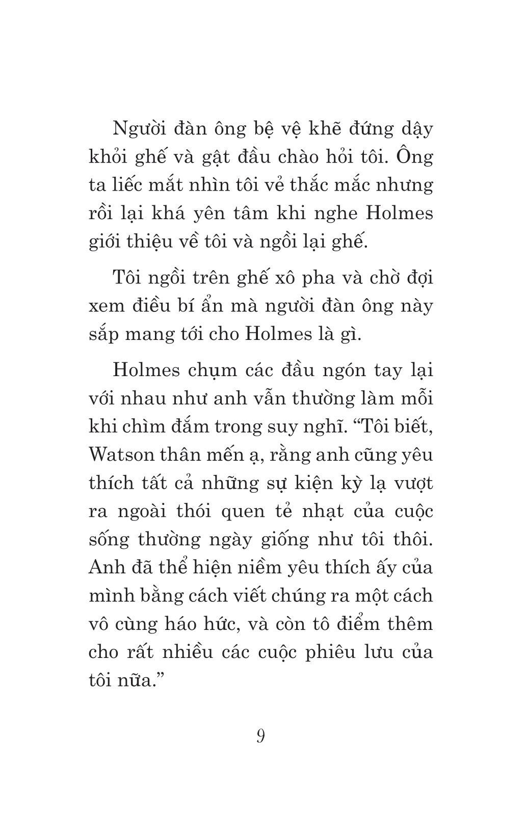 Tuyển Tập Sherlock Holmes - Những Bí Mật Và Báu Vật Bị Đánh Cắp - Hội Tóc Đỏ